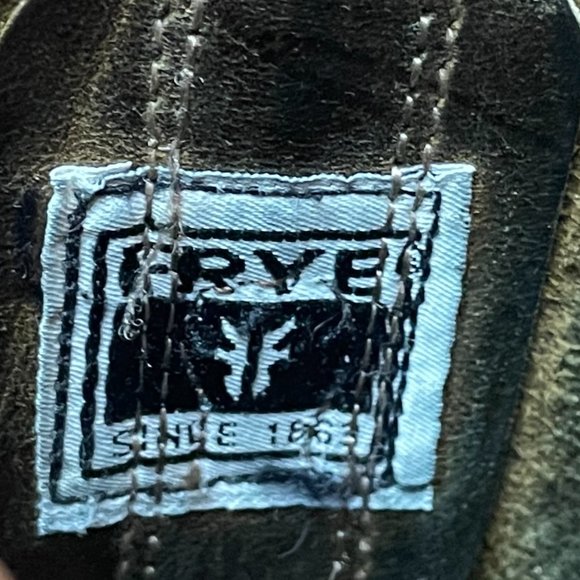 Frye Women's Harness 12R Leather Boots - Tan - US 8 - Picture 10 of 10